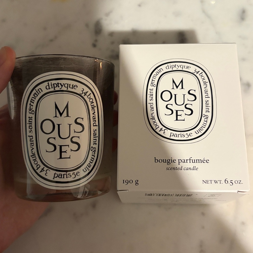 Diptyque Moss  Empty  Candle - very rare limited edition scent -